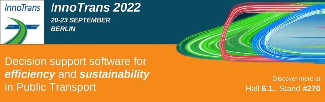 SISCOG at Innotrans 2022 with solutions for efficiency and sustainability
