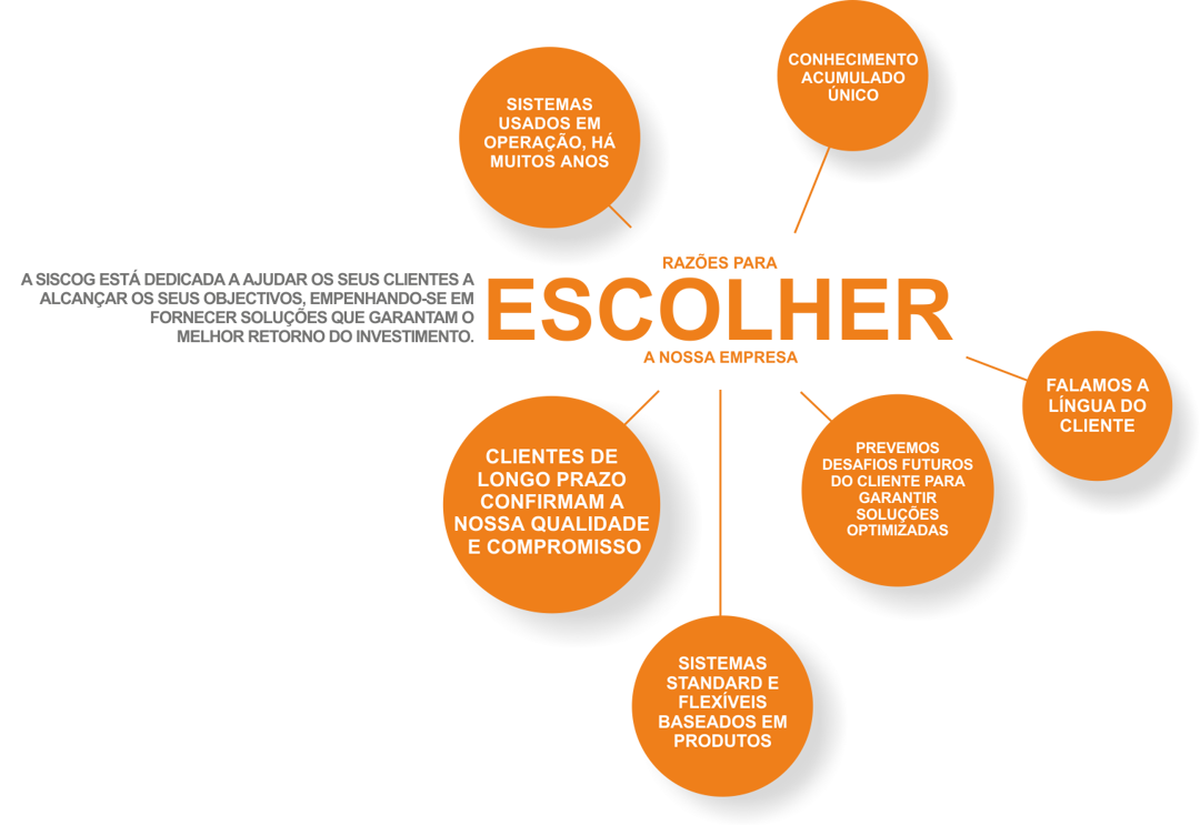 Porquê escolher a SISCOG Porquê escolher a SISCOG